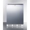 Summit Appliance Div. Summit  Commercial Built In Undercounter Refrigerator W/Lock 5.5 Cu. Ft. White FF7LWSSHH - alternate 2